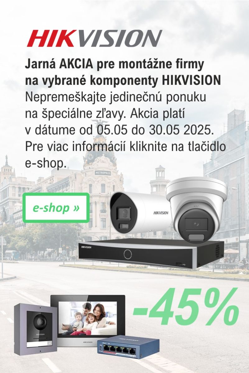 HIKVISION Jarn Akcia 2025 mobile